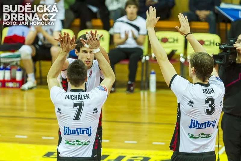 VK Jihostroj České Budějovice - Euro Sitex Příbram 3:1
