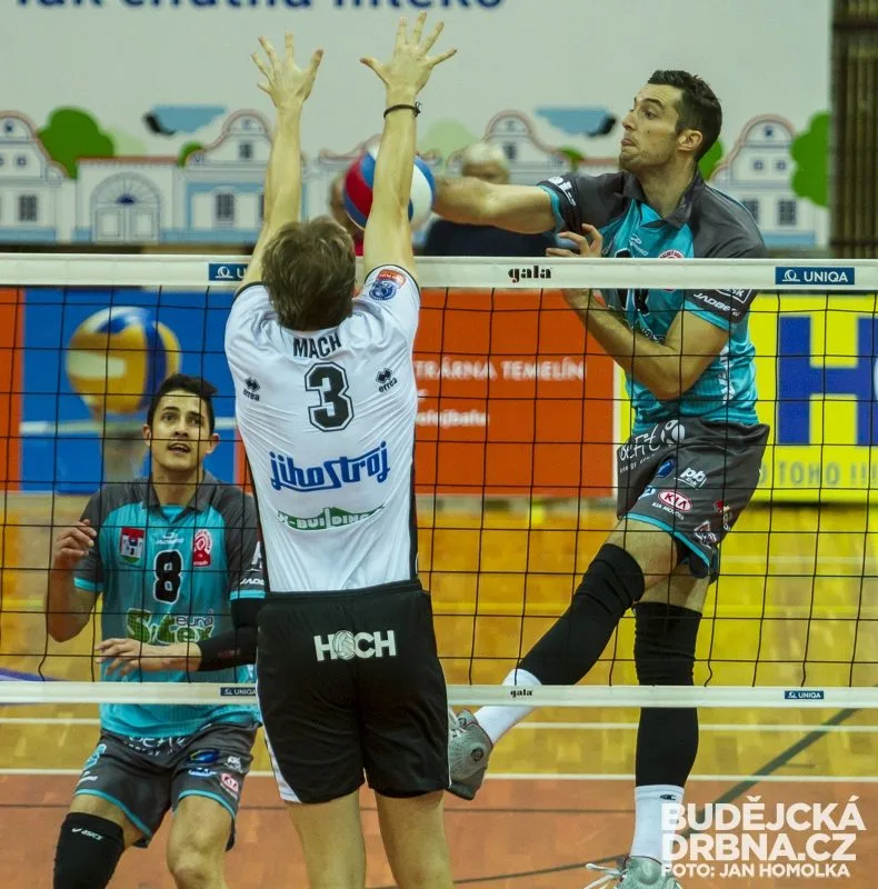 VK Jihostroj České Budějovice - Euro Sitex Příbram 3:1
