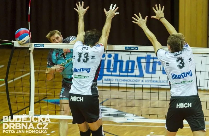 VK Jihostroj České Budějovice - Euro Sitex Příbram 3:1
