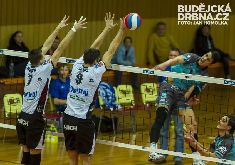 VK Jihostroj České Budějovice - Euro Sitex Příbram 3:1