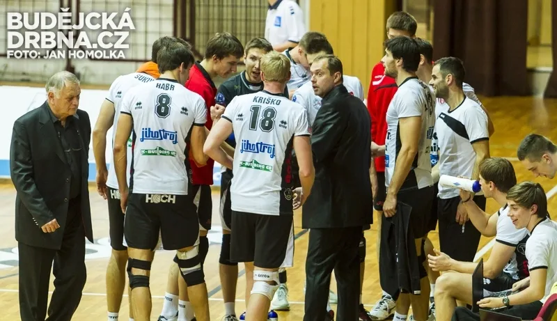 Volejbaloví vicemistři z Českých Budějovic