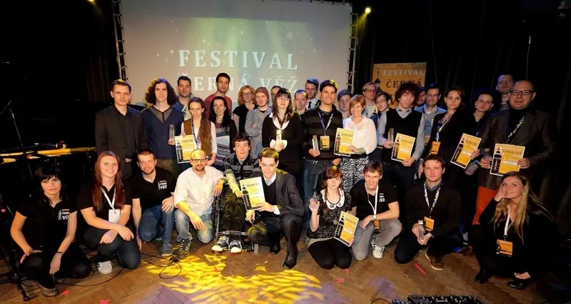 Filmoví tvůrci společně s realizačním týmem Festivalu Černá věž