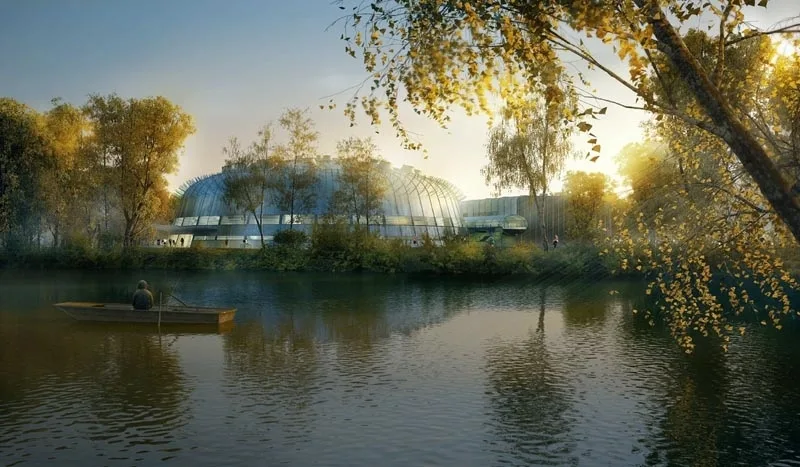 Vítězný návrh Centra halových sportů od Atelieru 8000 realizován nebude