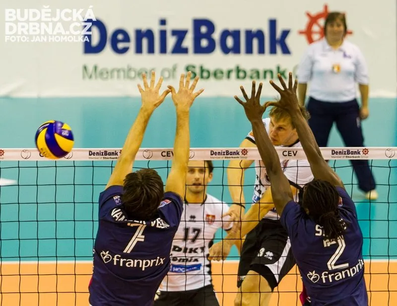 Paris Volley - VK Jihostroj České Budějovice 3:0