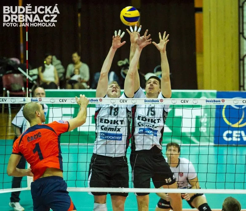 VK Jihostroj České Budějovice - Budvanska Rivijera Budva 1:3