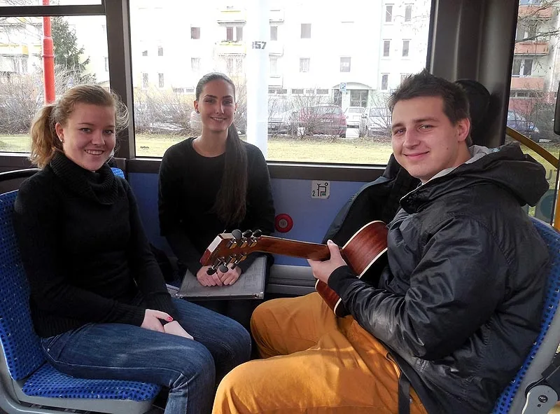 Zdeňka Čížková, Michaela Šimková a Lukáš Vilimovský (na snímku zleva)
