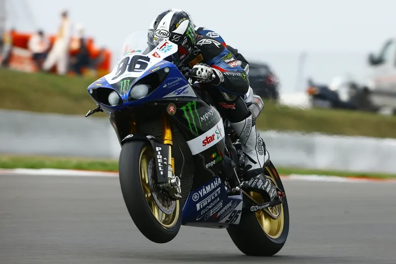 Matěj Smrž při závodě MS Superbiků na německém okruhu Nürburgring
