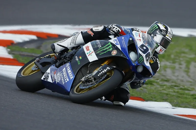 Matěj Smrž při závodě MS Superbiků na německém okruhu Nürburgring