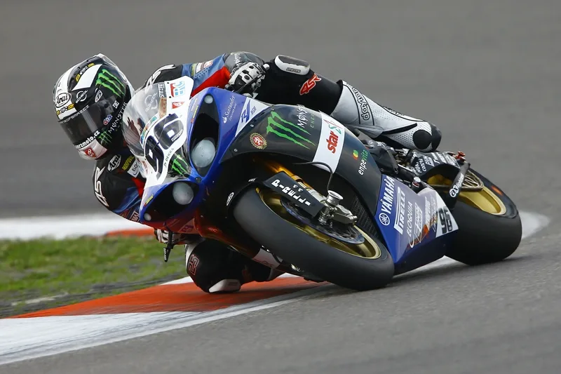 Matěj Smrž při závodě MS Superbiků na německém okruhu Nürburgring