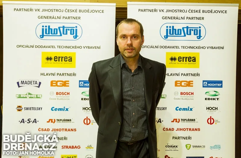 Trenér VK Jihostroj České Budějovice Jan Svoboda