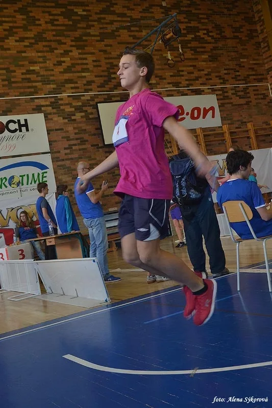 Halový pětiboj na Základní škole Kubatova České Budějovice