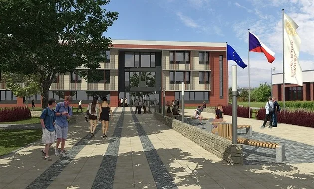 Vizualizace nové budovy přírodovědecké fakulty