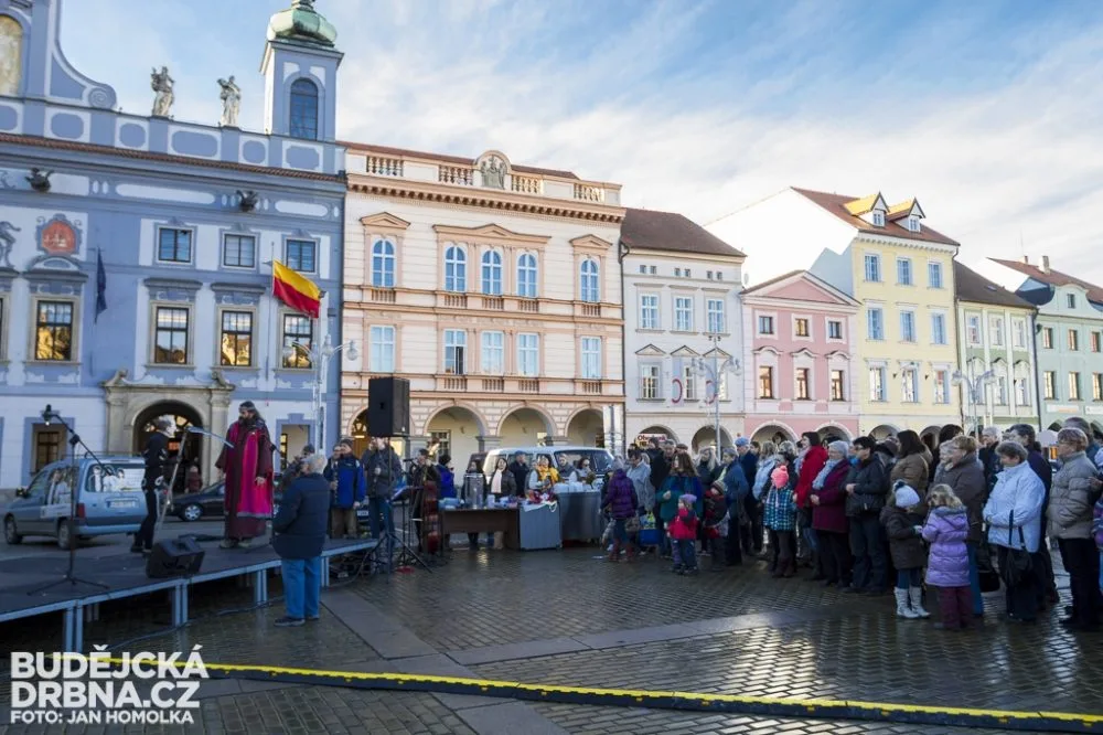 Požehnání koledníkům Tříkrálové sbírky