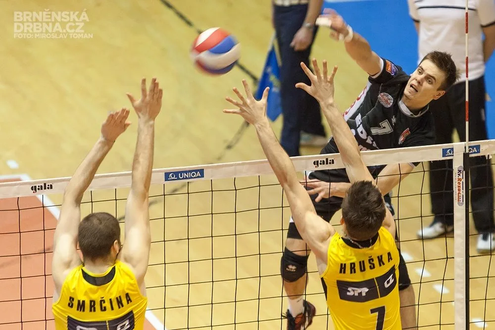Volejbal Brno - VK Jihostroj České Budějovice 1:3