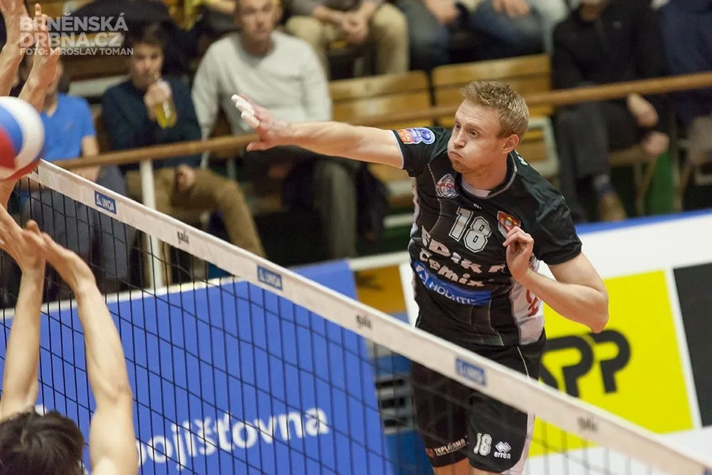 Volejbal Brno - VK Jihostroj České Budějovice 1:3