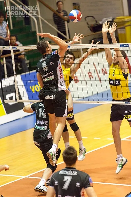 Volejbal Brno - VK Jihostroj České Budějovice 1:3