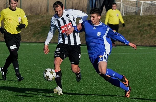 Nováček Ondřej Herzán v zápase proti Znojmu