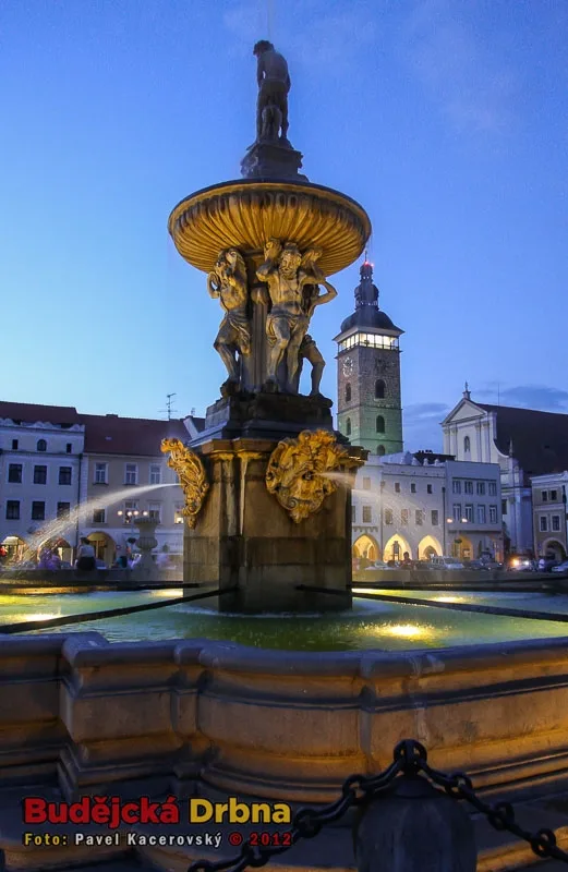 Náměstí Přemysla Otakara II. v Českých Budějovicích