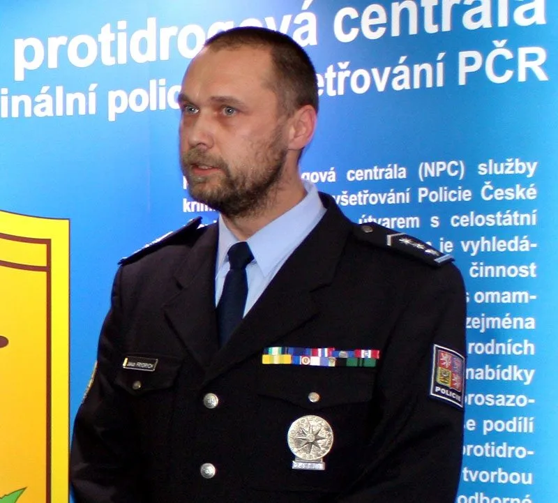Ředitel Národní protidrogové centrály Jakub Frydrych