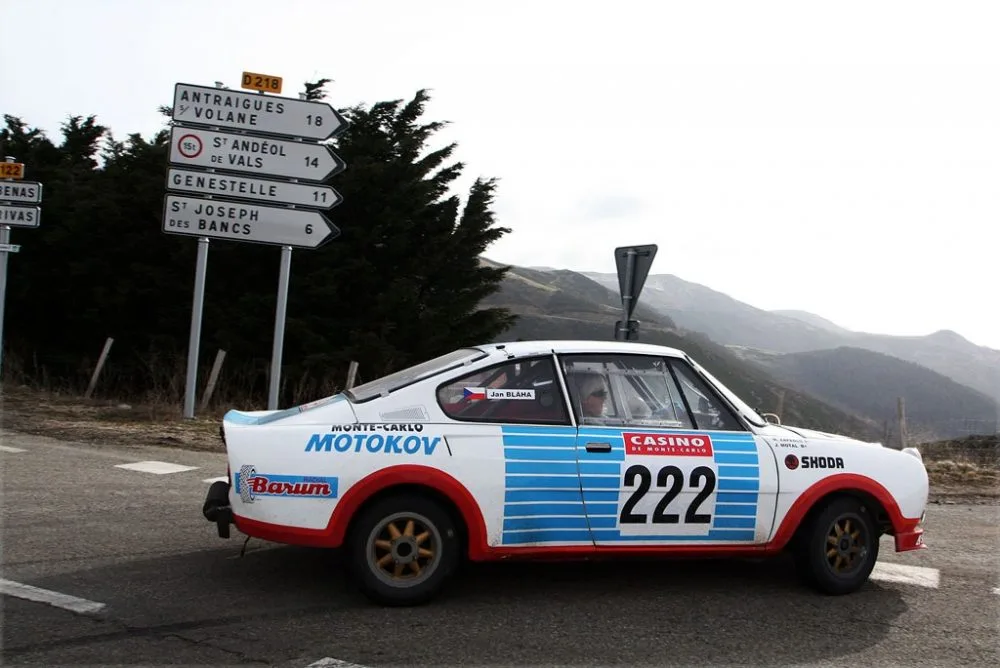 Rallye Monte-Carlo Historique 2014, Col de La Fayolle. Foto Luboš Šalát