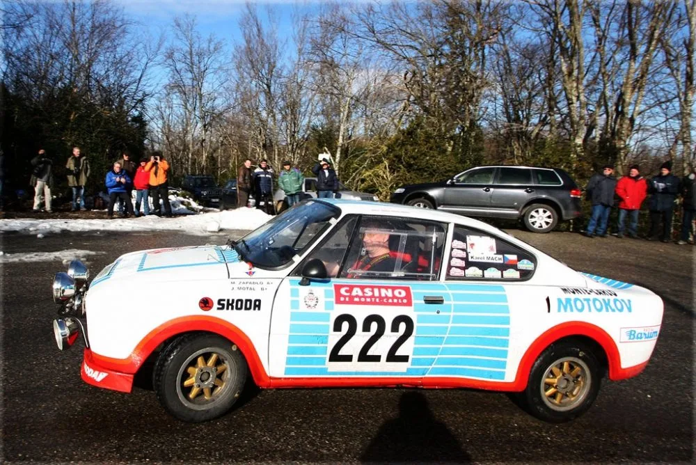 Rallye Monte-Carlo Historique 2014, St. Jean. Foto Luboš Šalát