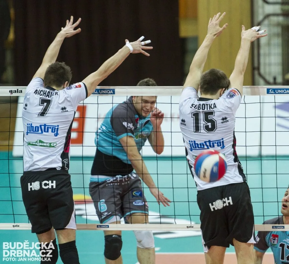 VK Jihostroj České Budějovice - VK Euro Sitex Příbram 1:3
