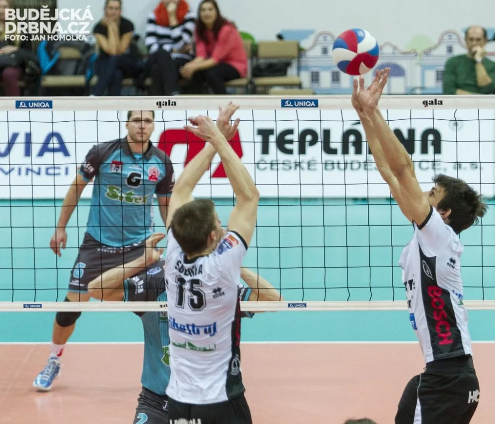 VK Jihostroj České Budějovice - VK Euro Sitex Příbram 1:3