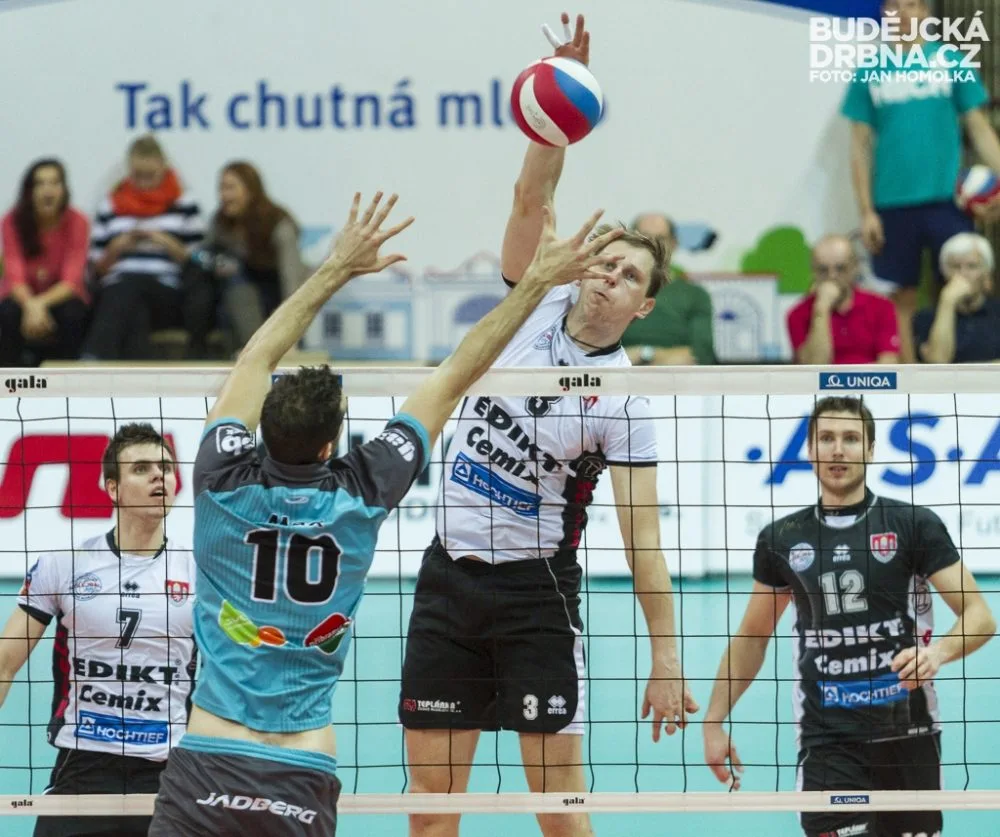 VK Jihostroj České Budějovice - VK Euro Sitex Příbram 1:3