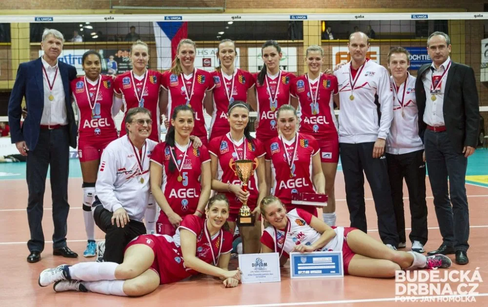 VK Agel Prostějov, vítěz Českého poháru ve volejbale žen 2013/2014