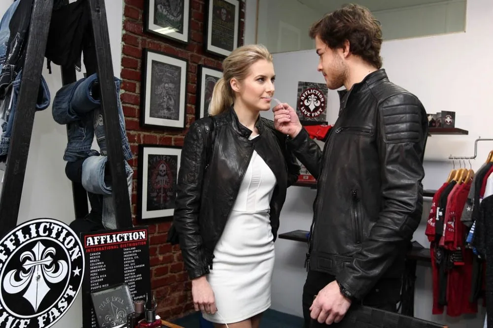 Jitka Nováčková s přítelem Markem