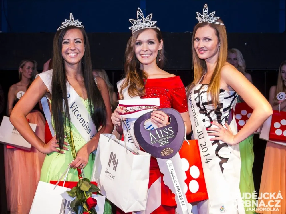 Slavnostní večer soutěže Miss Jihočeské univerzity