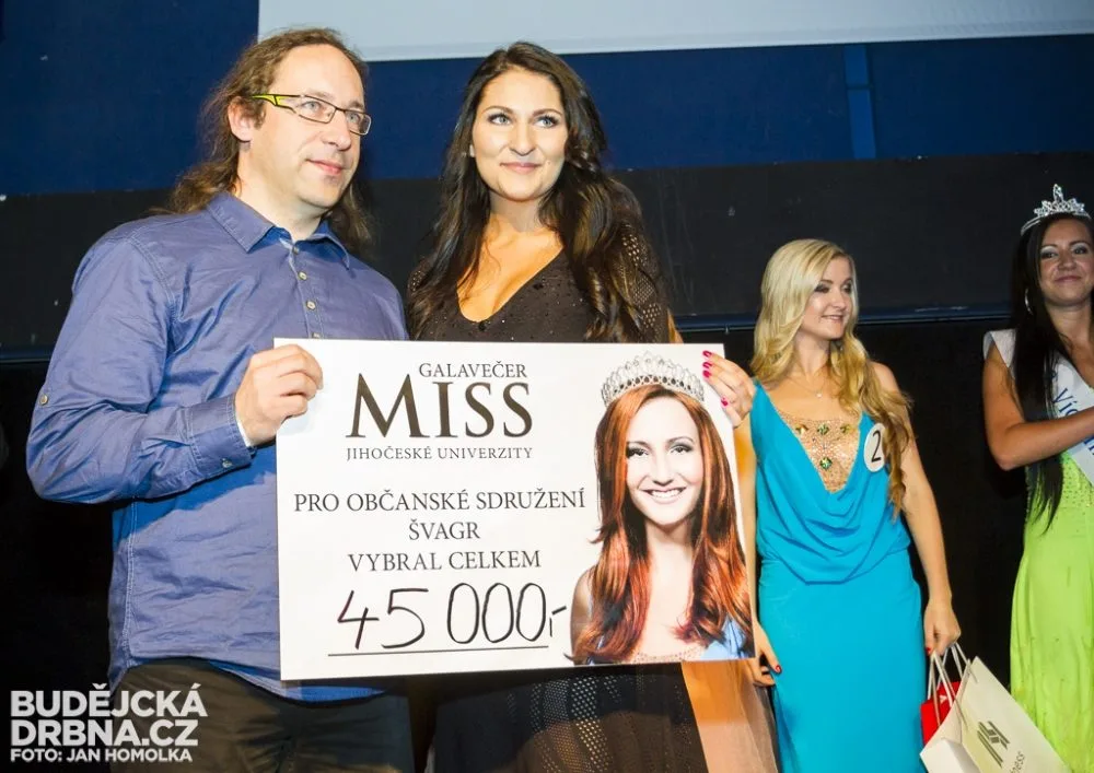 Slavnostní večer soutěže Miss Jihočeské univerzity