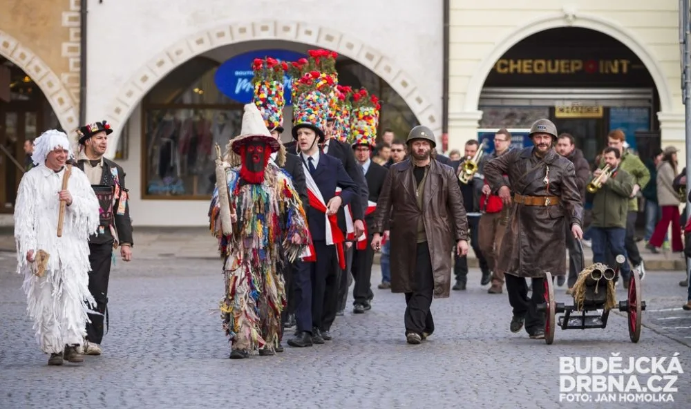 Masopustní úterý v Českých Budějovicích