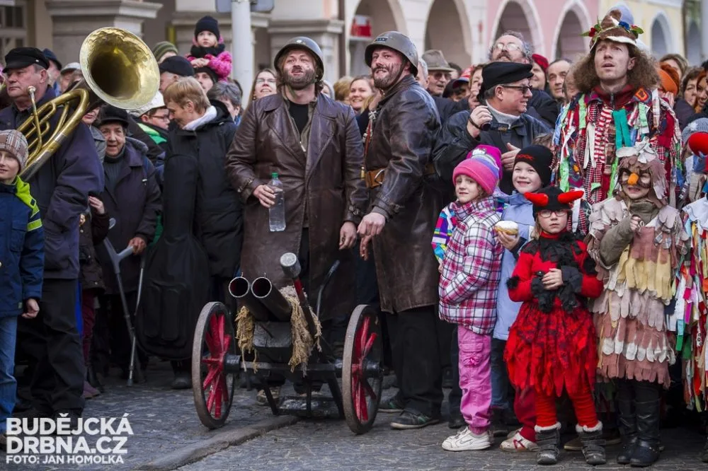 Masopustní úterý v Českých Budějovicích
