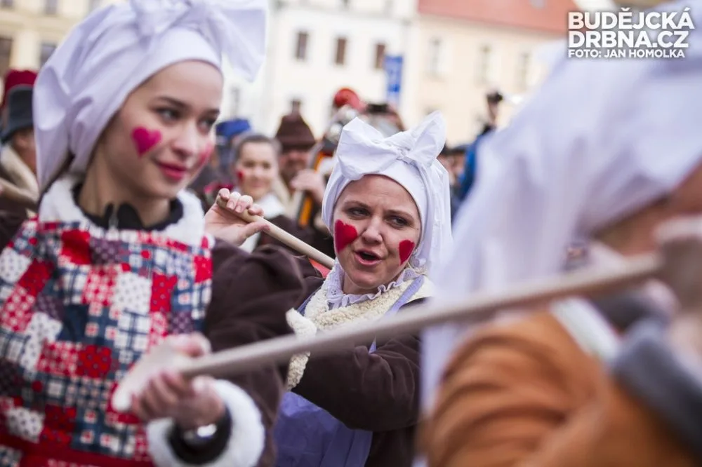 Masopustní úterý v Českých Budějovicích