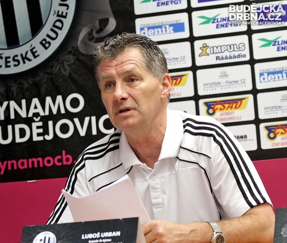 Trenér Dynama České Budějovice Luboš Urban