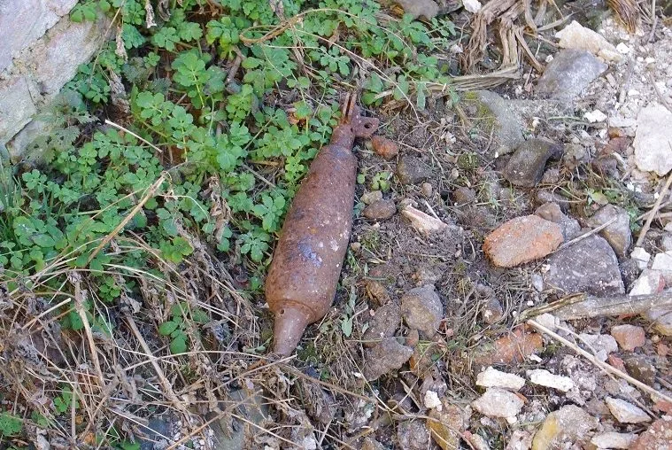 Munice objevená ve Skuherského ulici