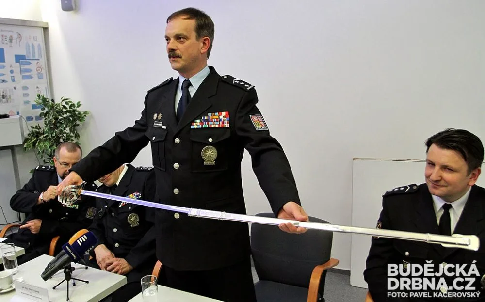 Radomír Heřman byl oceněn policejním kordem