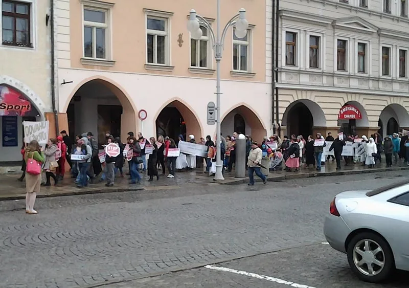 Pochod pro život v Budějcích