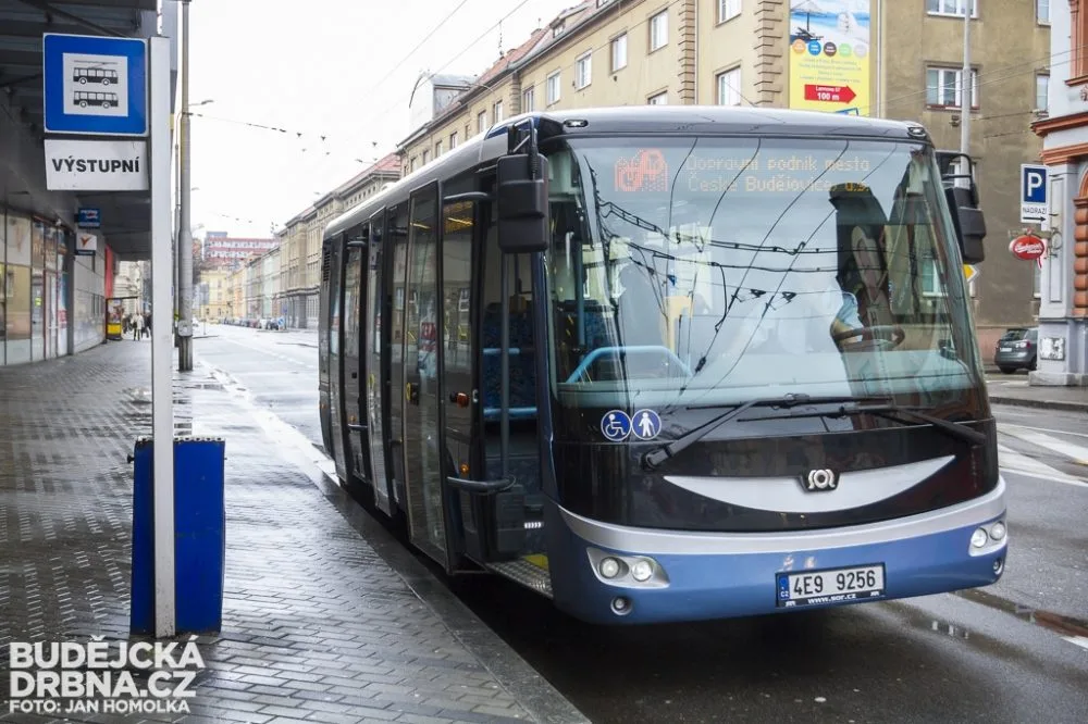 Představení elektrobusu SOR EBN 8 v Českých Budějovicích