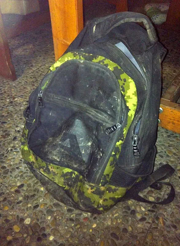 Nalezený batoh