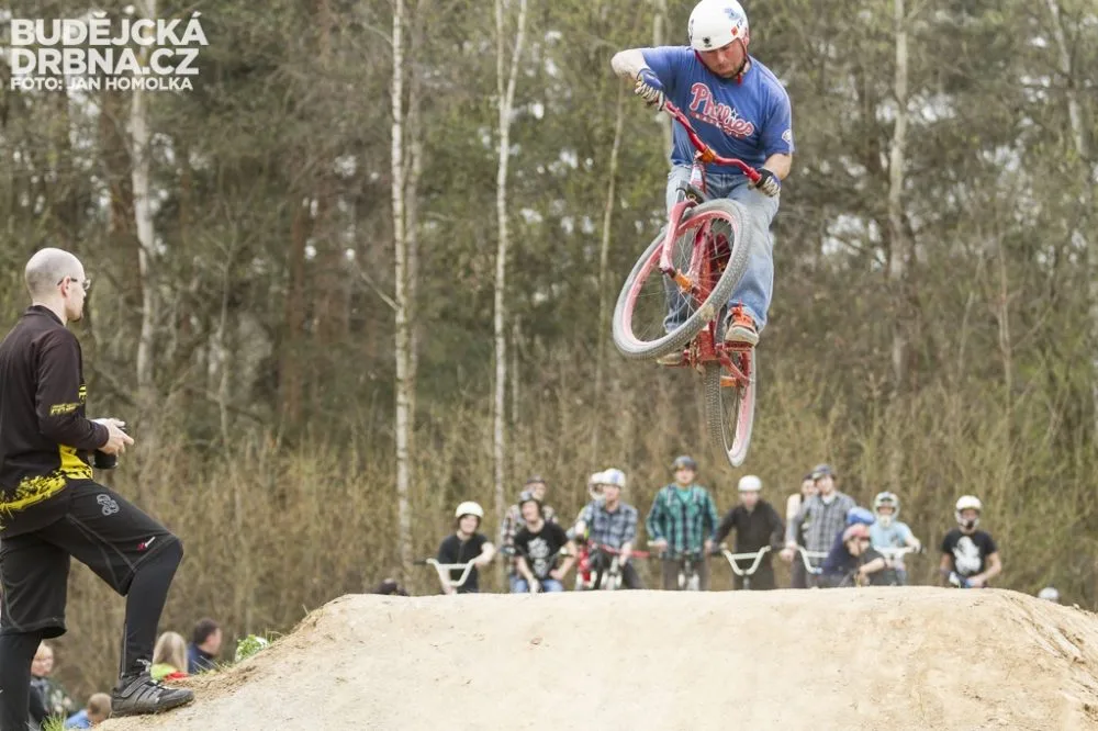 Znovuotevření minibikeparku Máj.