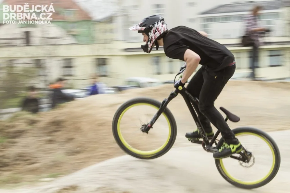 Znovuotevření minibikeparku Máj.