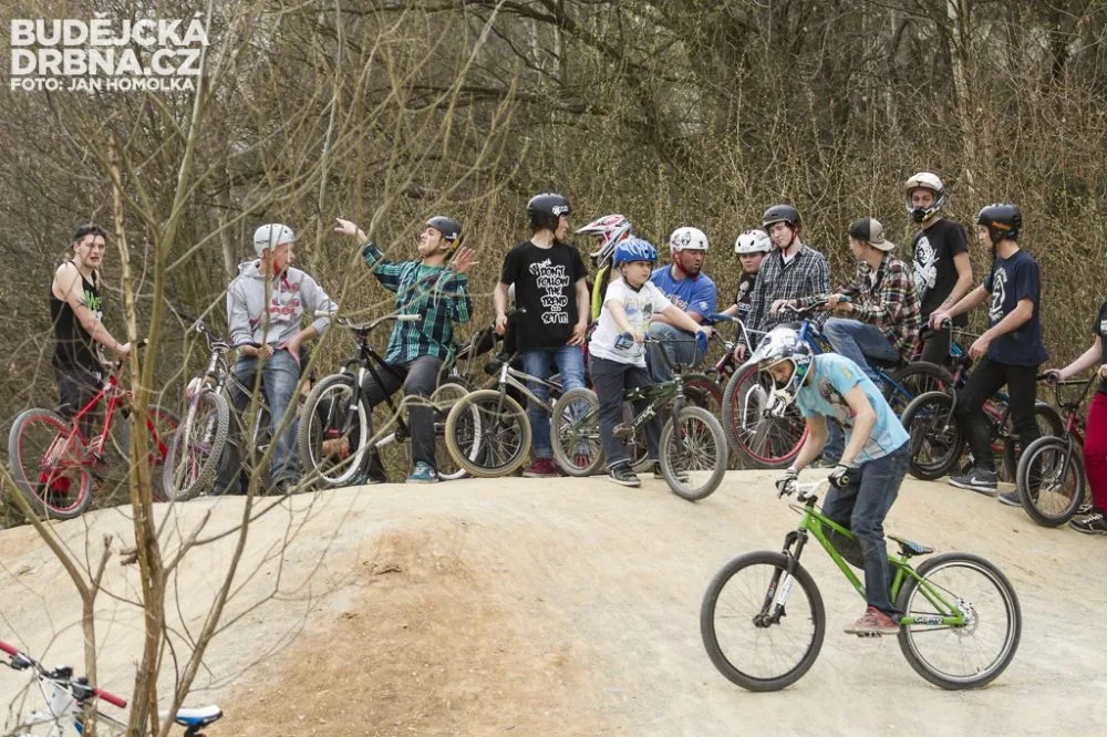 Znovuotevření minibikeparku Máj.