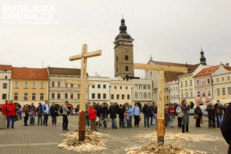 Velikonoční hrkání v Budějcích