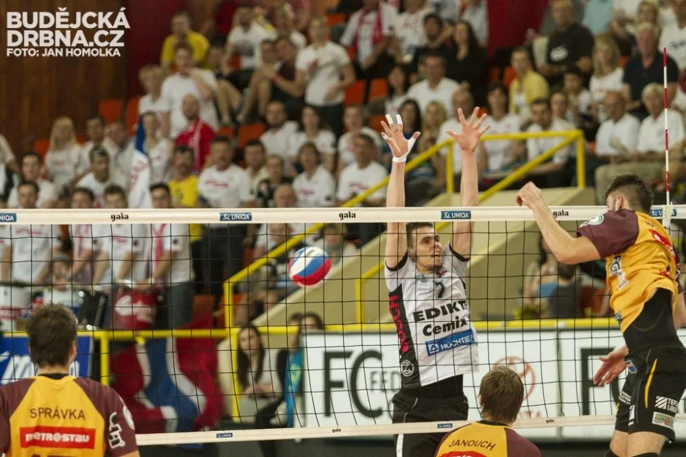 VK Dukla Liberec - VK Jihostroj České Budějovice 2:3