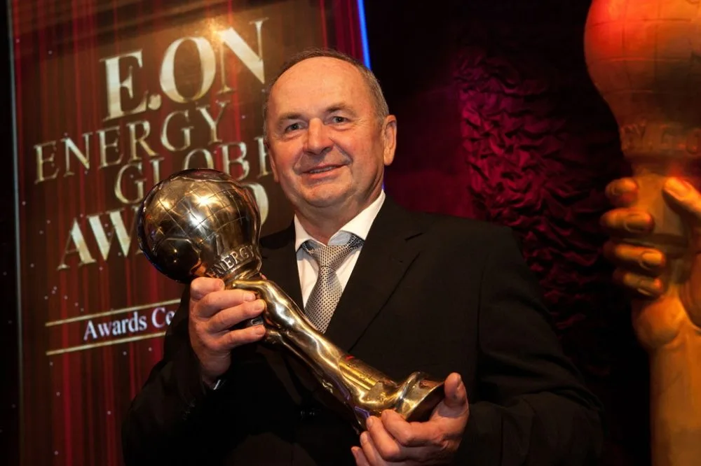 Vítěz E.ON Energy Globe Award ČR 2013 Jiří Marian