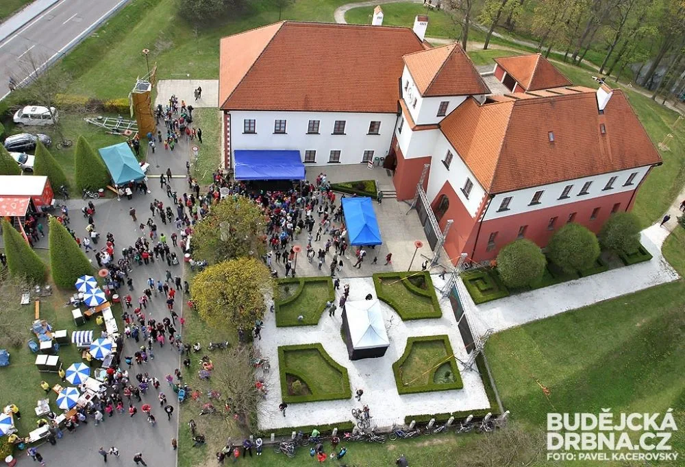 Informační centrum Jaderné elektrárny Temelín z ptačí perspektivy