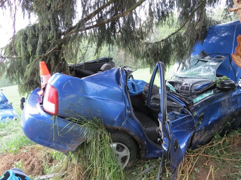 Tragická nehoda u Hracholusk