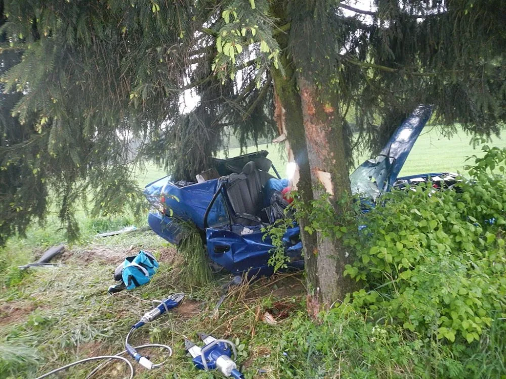 Tragická nehoda u Hracholusk